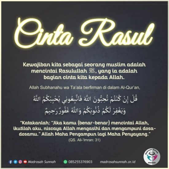 Cinta Rasul – Madrosah Sunnah Makassar