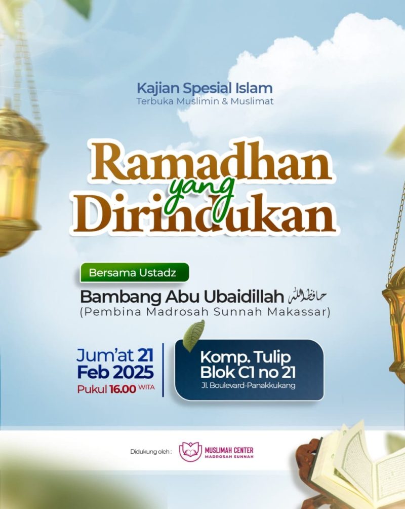 Kajian Tematik Hari Jum’at Ba’Da Ashar Kajian Tematik Hari Jum’at Ba’Da Ashar